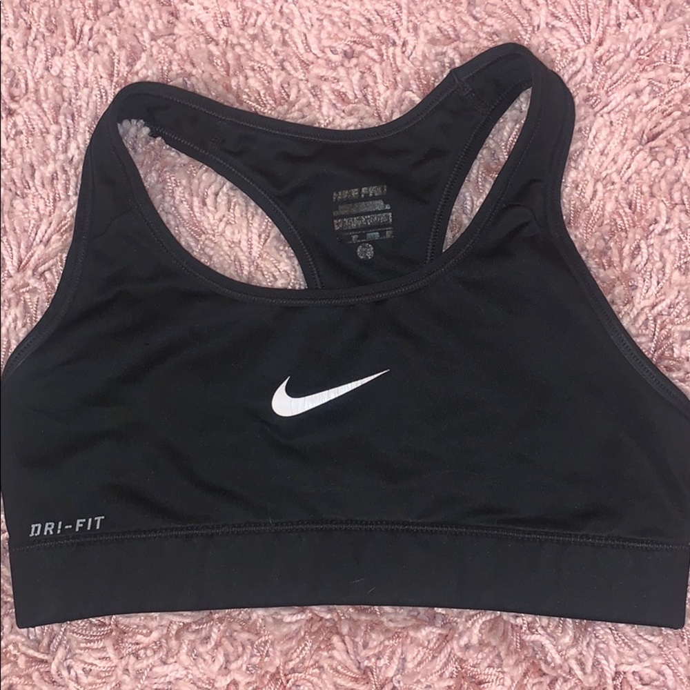 Black Nike Sports Bra